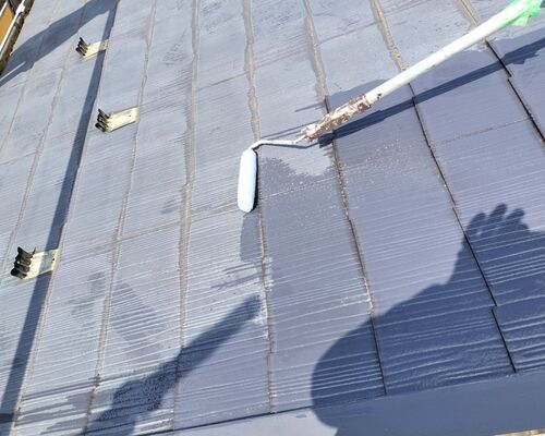 リフォーム　屋根　塗装　屋根カバー　千葉市　若葉区　金属屋根　